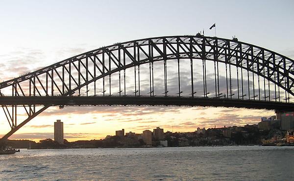 Bild på Sydney harbour bridge